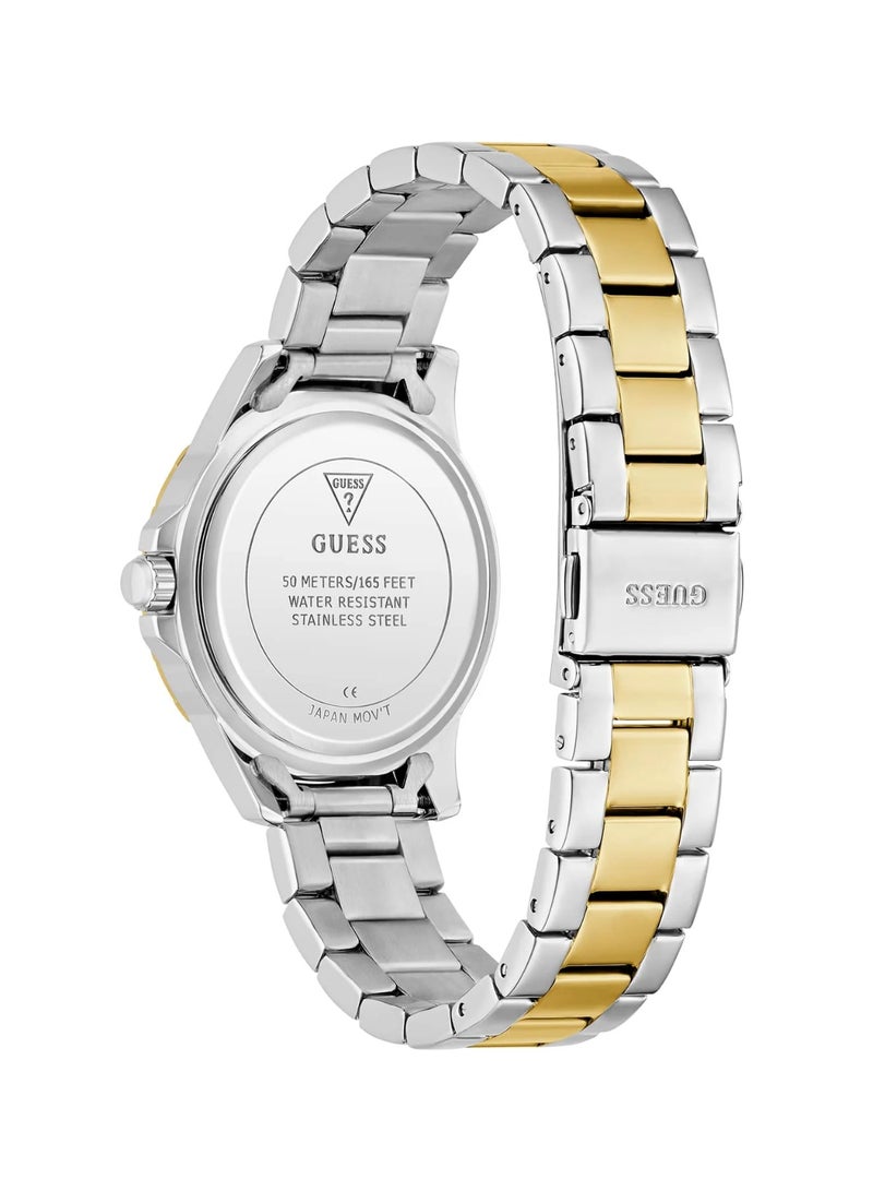 Guess Women’s Mist Blue Round Analog  Quartz Watch GW0948L3 - Image 2